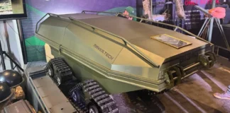 Українські розробники представили новий роботизований дрон-амфібію BI34G